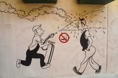 No Smoking！！