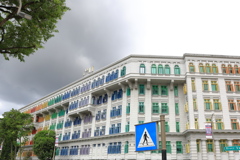 クラーク・キー沿いの建物