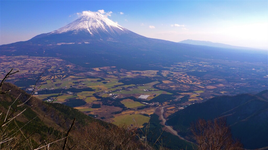 毛無山から富士山