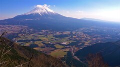 毛無山から富士山