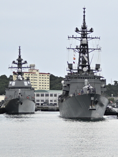 海自 護衛艦 てるづき おおなみ