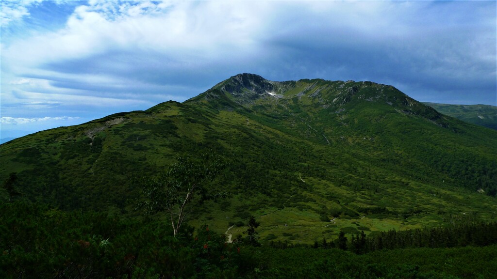 黒部五郎岳を振り返る