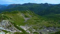 黒部五郎岳より