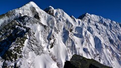 独標より穂高連峰