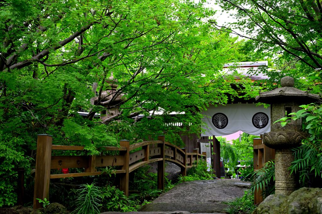 地元の社寺へ