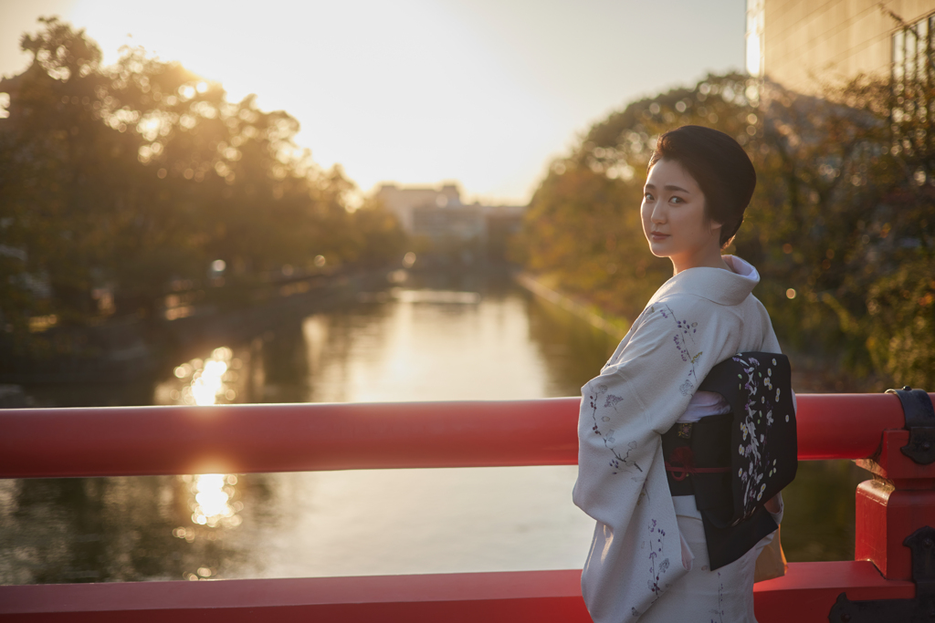 秋夕の帰り道