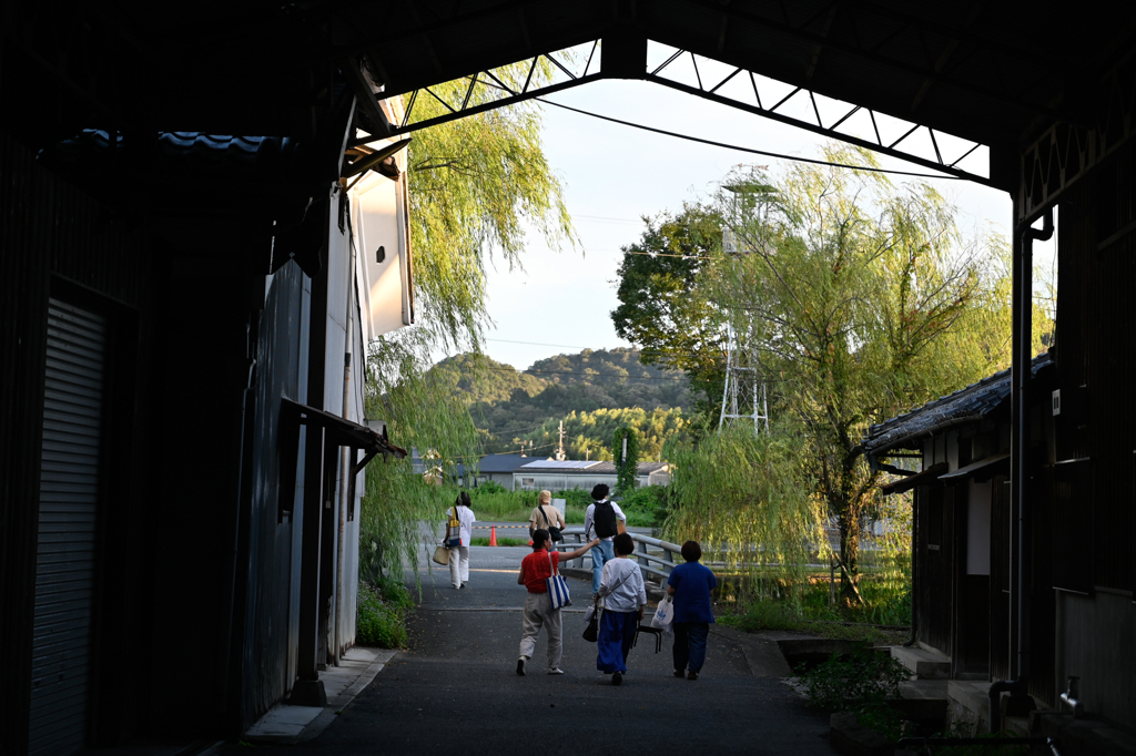 夕方
