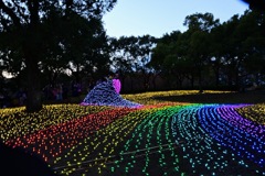 木曽三川公園のイルミネーション6