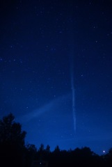乗鞍高原の星空。