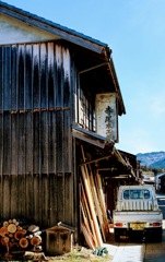 岩村町の昔懐かしい木工所