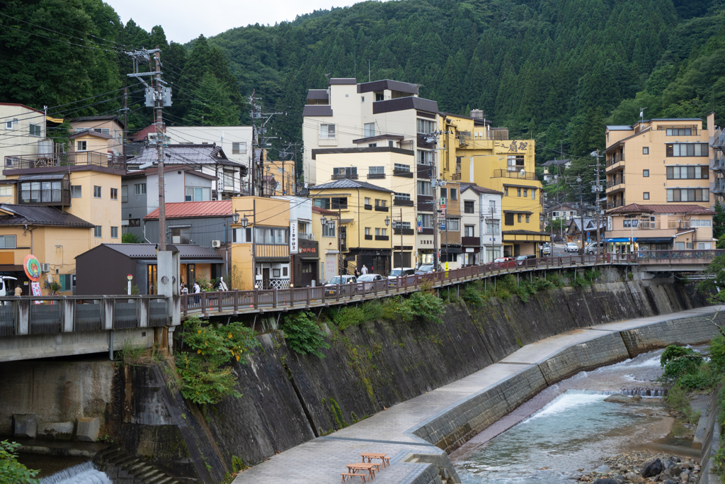 土湯温泉街