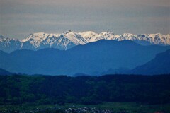 2018年5月12日の北アルプス