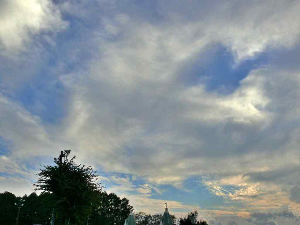 2019年10月の空　　　１