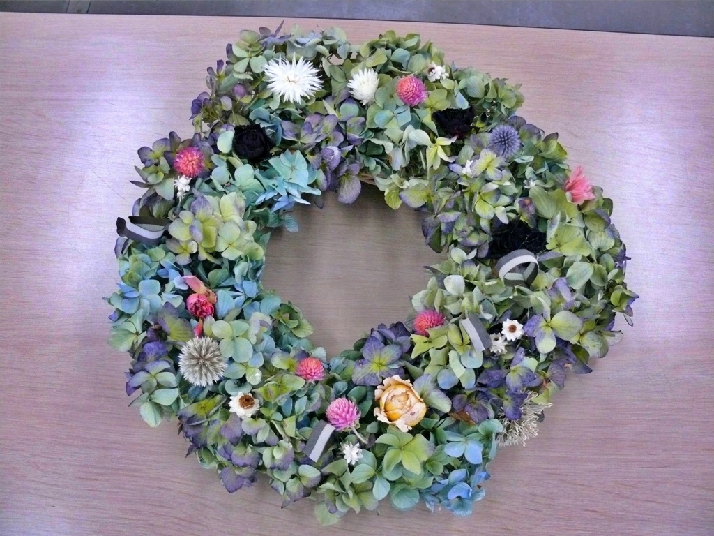 P1090409  アジサイのリース