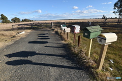 オーストラリア、田舎の郵便受け