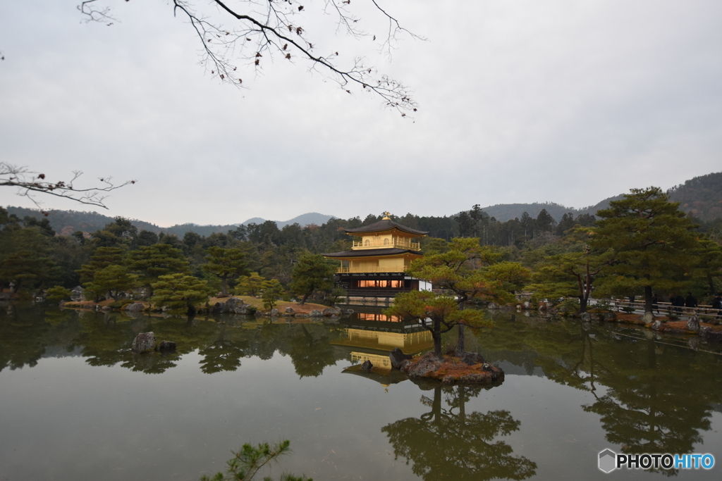 京都、金閣寺