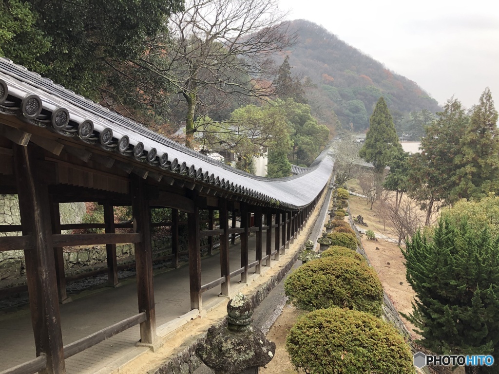 吉備津神社の回廊
