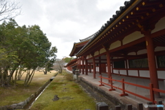奈良・東大寺の回廊