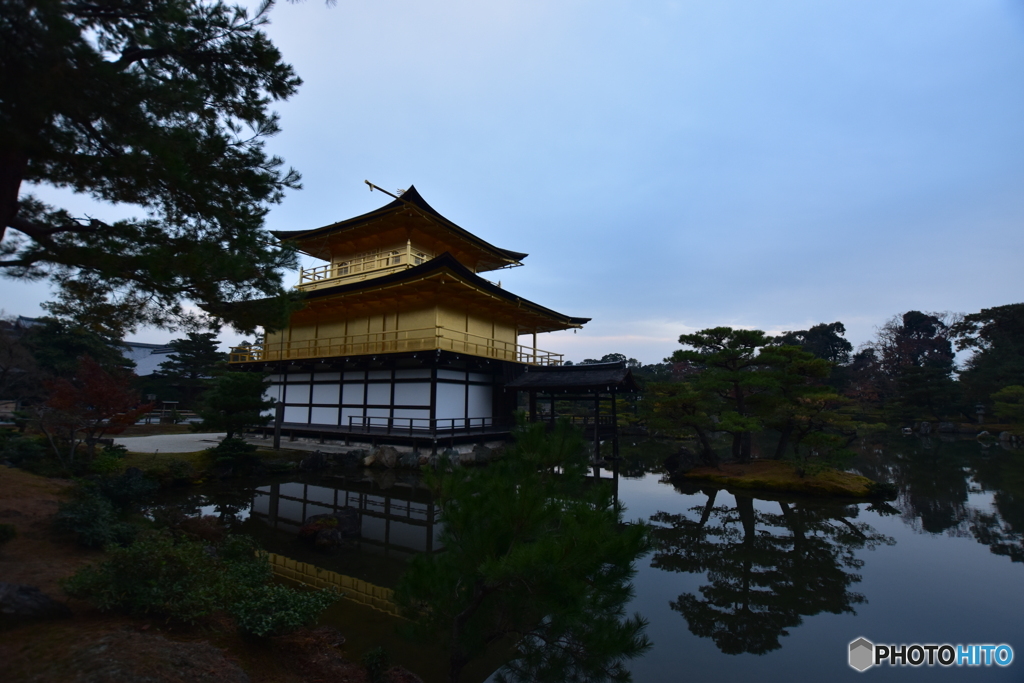 京都、金閣寺