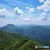 面白山山頂から蔵王方面