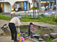 スタイリッシュ水汲み