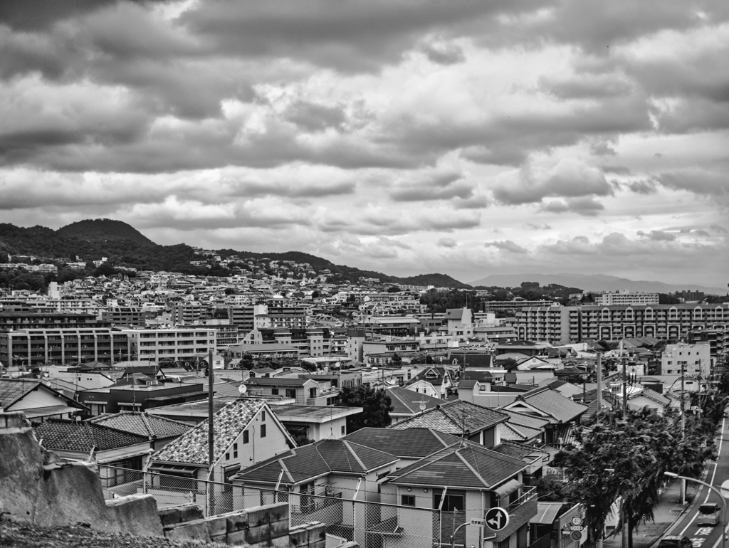 雲と景色と消失点