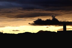 今日の夕景