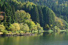 清秋の北竜湖