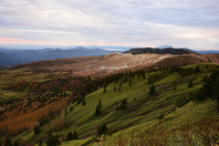 秋の草津白根山