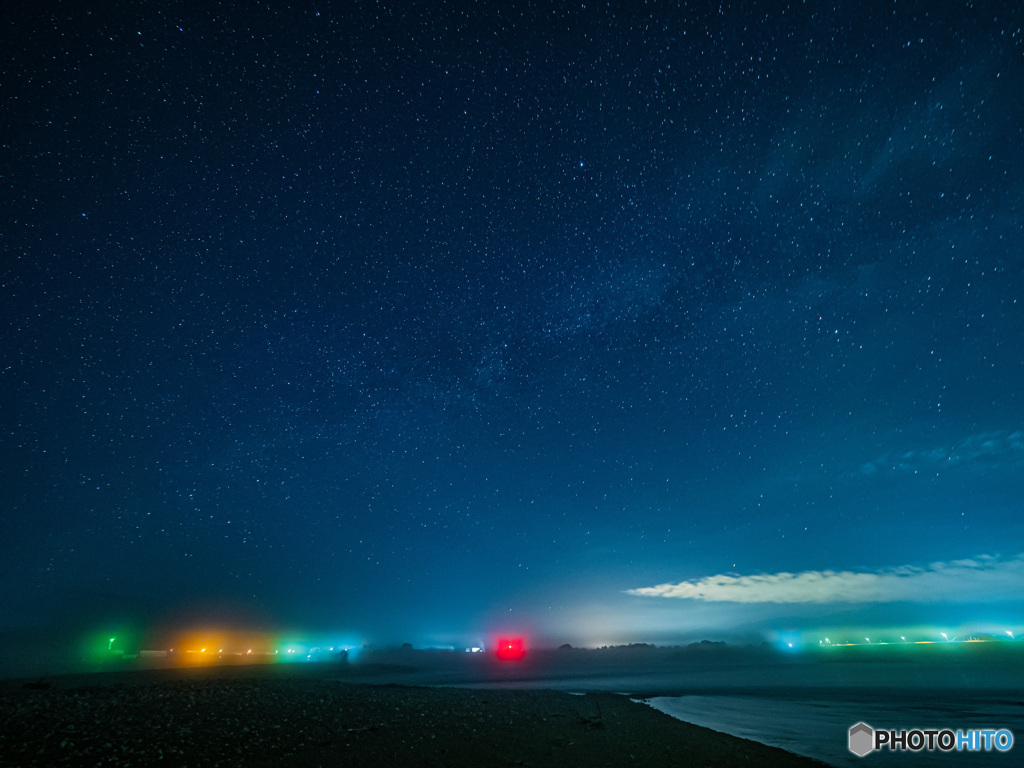 OLYMPUS 7-14mmF2.8で初めての星空撮影