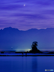 雨晴の夜景