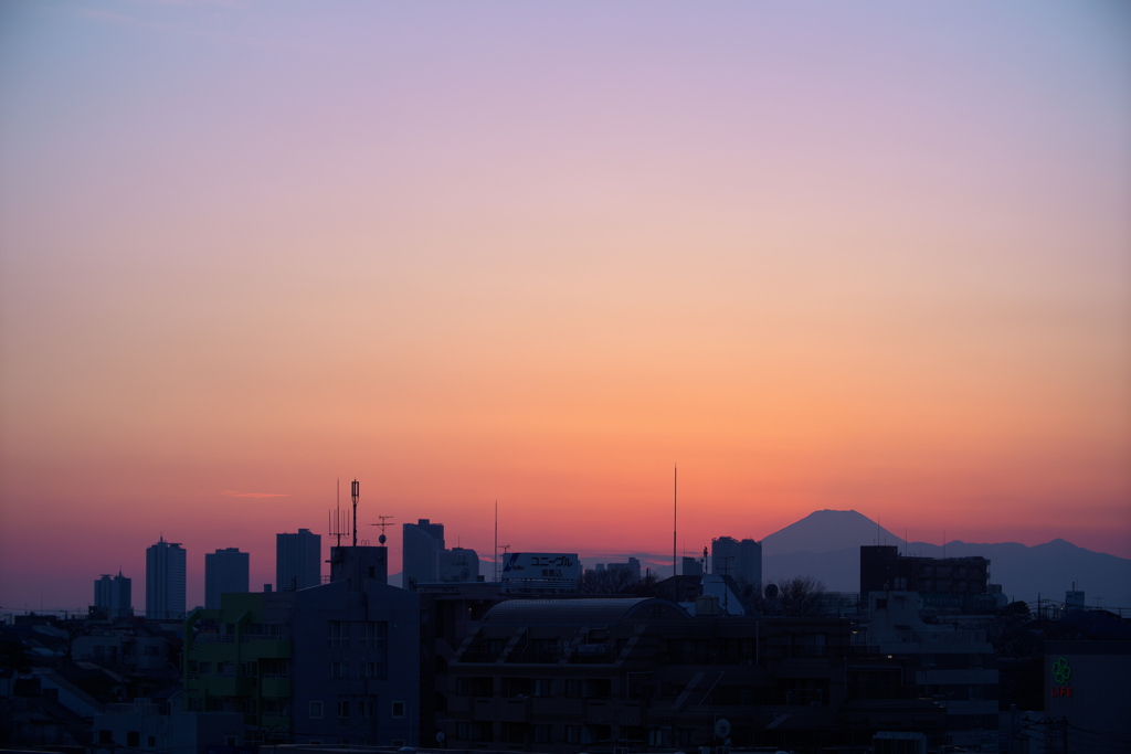 夕空 HasselBlad S-Planar 120 F5.6