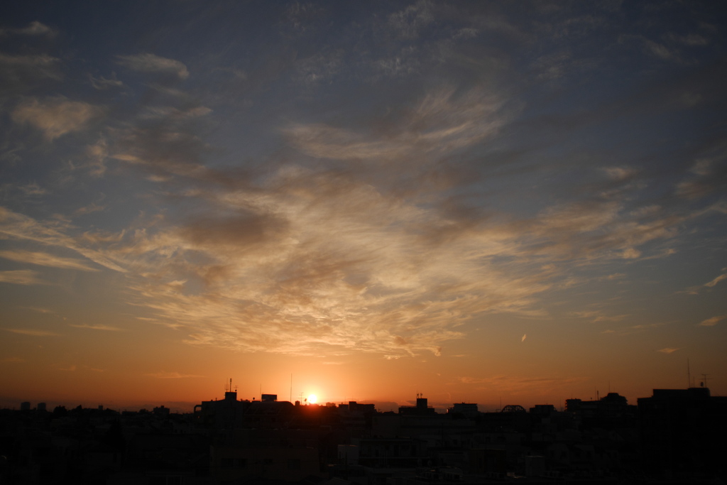 ある日の夕焼け