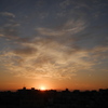 ある日の夕焼け