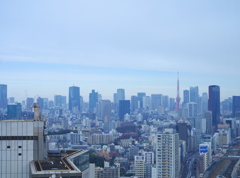 青空と東京タワー