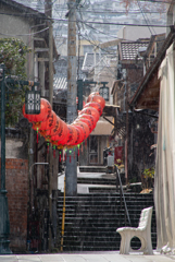 雪のランタン
