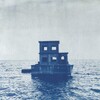 Cyanotype　海上の廃墟