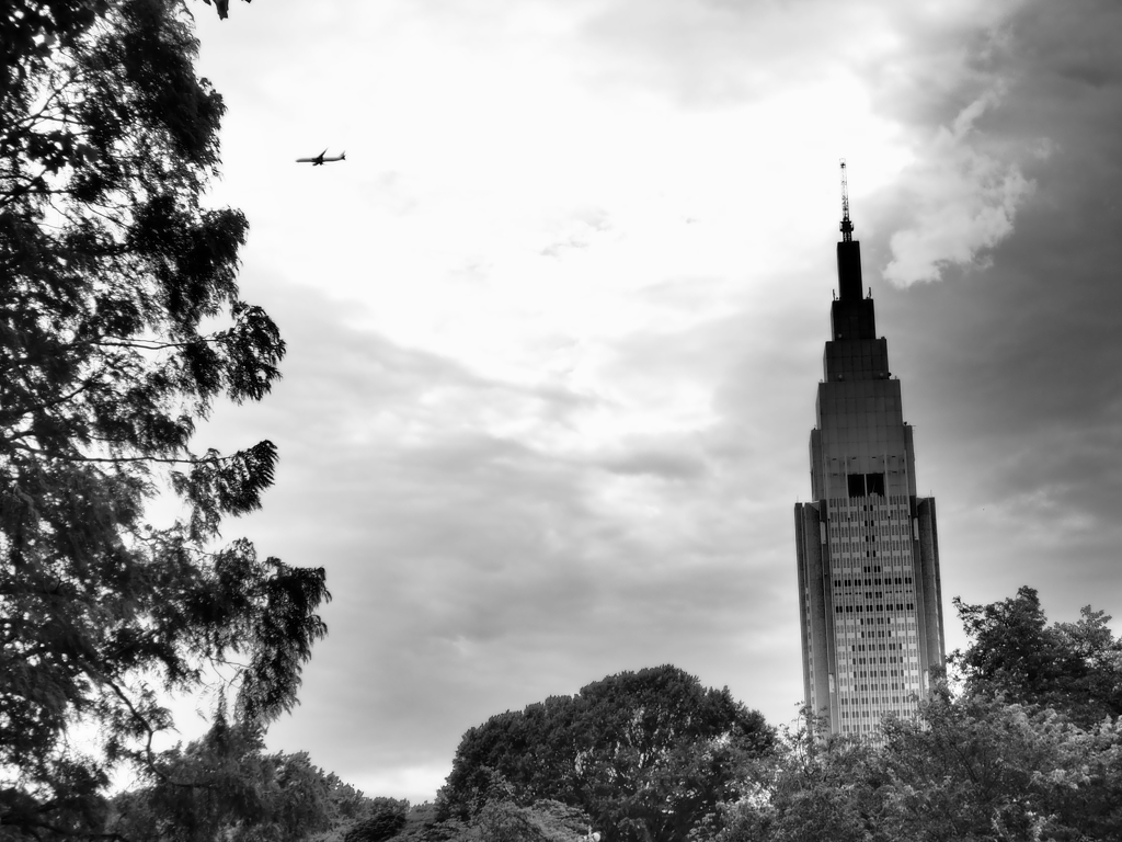 東京の空