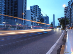 夕方の環状6号線