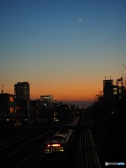 三日月の夜