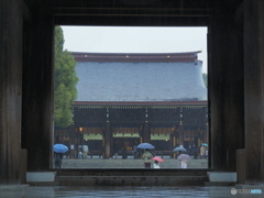 豪雨でも…