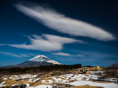 冷たい北風に吹かれて