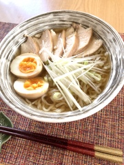 鶏チャーシュー麺