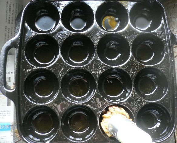 たこ焼き調理1