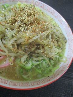 インスタントもやしアサリラーメン