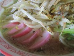 インスタントもやしアサリラーメン