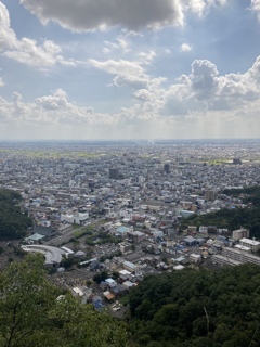 金華山からの眺め