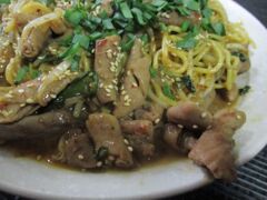 ホルモン焼きそば