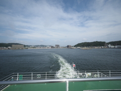 東京湾フェリー　久里浜沖