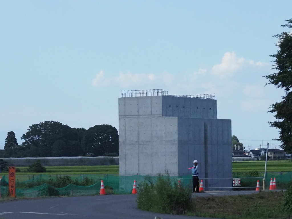 LRT工事中